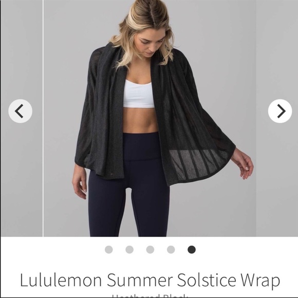 Lululemon summer solstice wrap - Picture 4 of 13